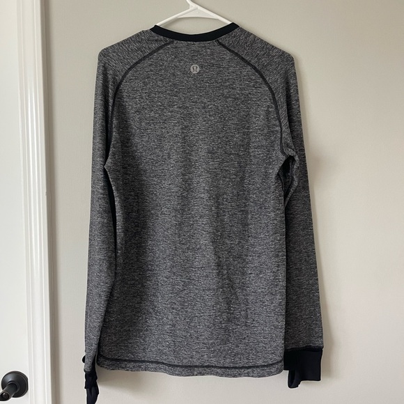 Lululemon Grey Long Sleeve Top - Picture 3 of 5